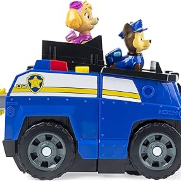 Paw Patrol Transform into 2 Vehicles Police Cruiser Vehicle New Sealed - Picture 4 of 16
